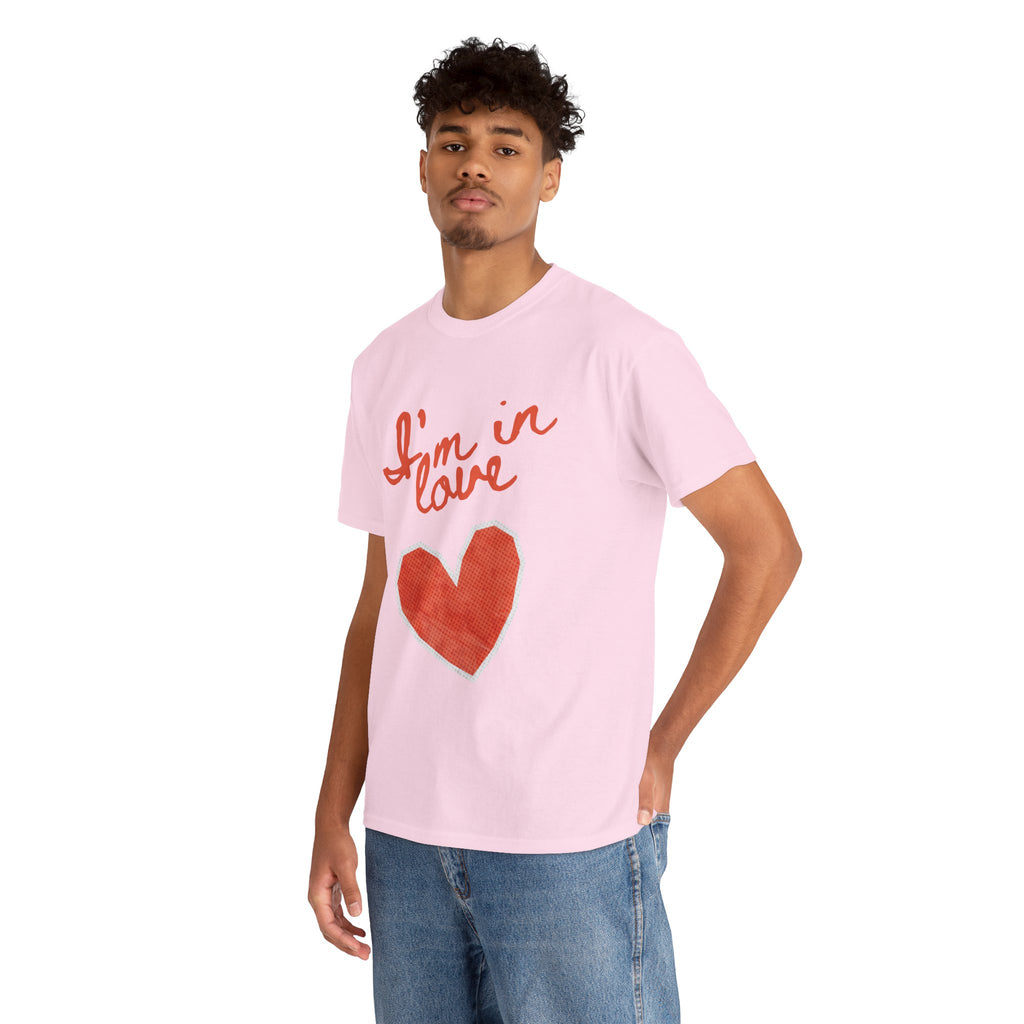 I'm in Love Heart Unisex  T‑Shirt
