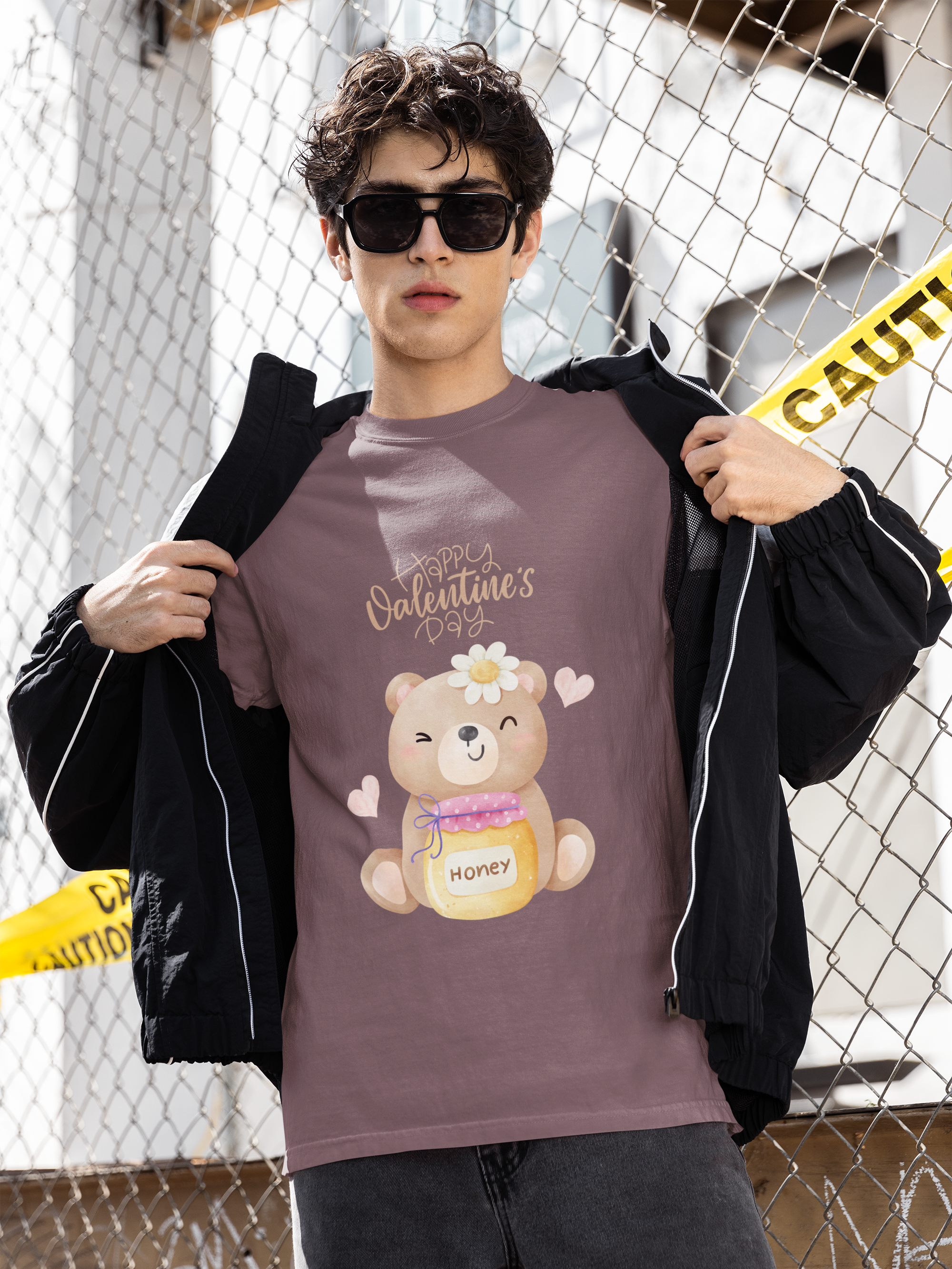 Valentine's Honey Bear  UnisexT-Shirt