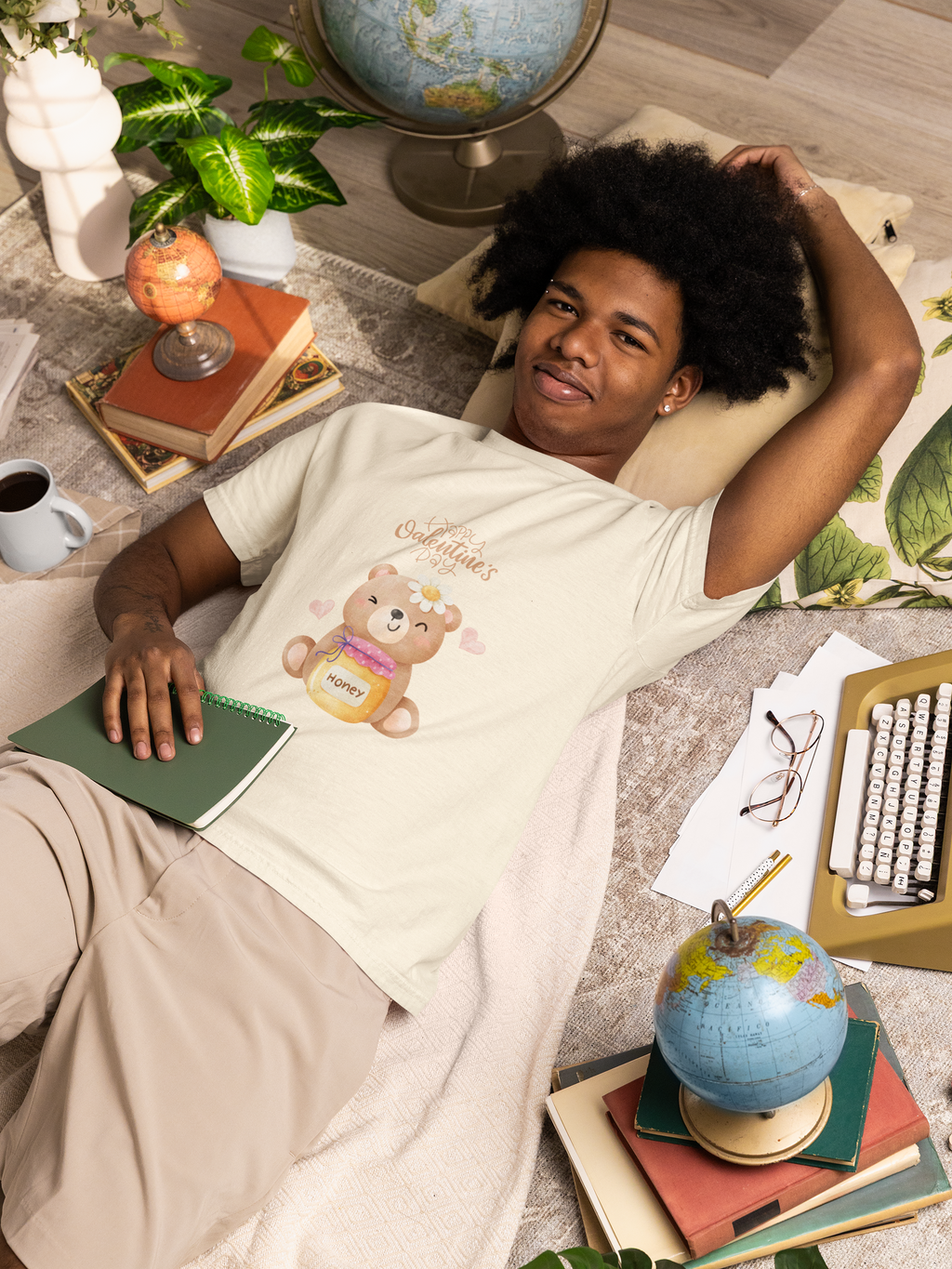 Valentine's Honey Bear  UnisexT-Shirt