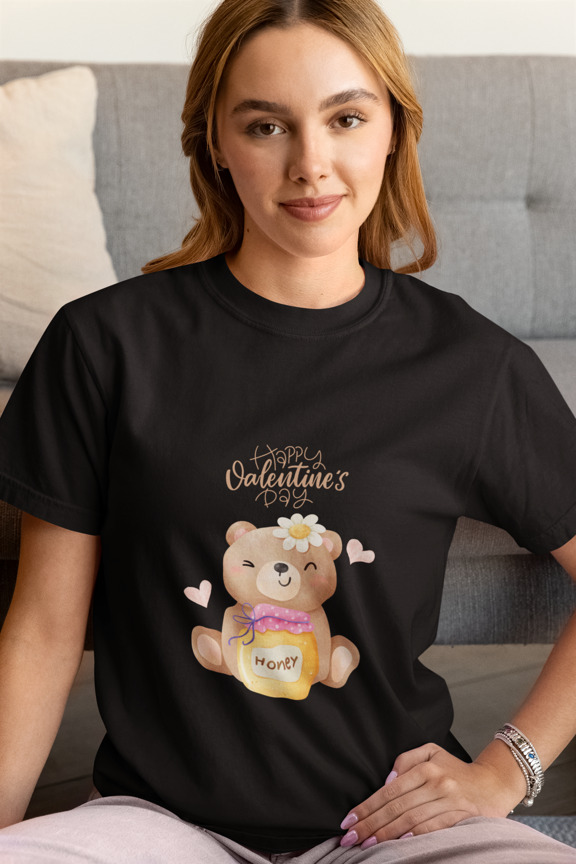 Valentine's Honey Bear  UnisexT-Shirt