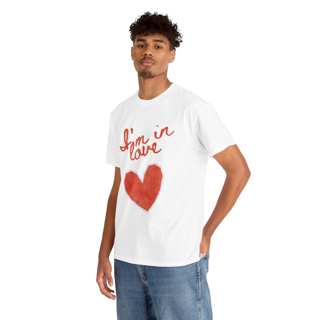 I'm in Love Heart Unisex  T‑Shirt