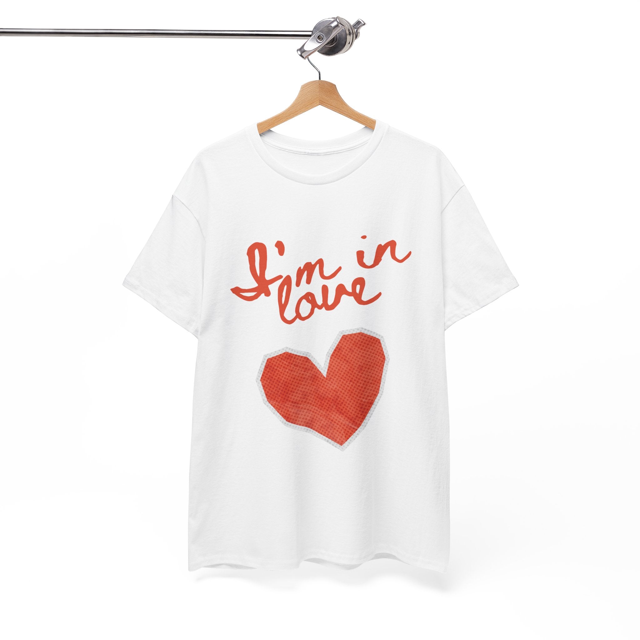 I'm in Love Heart Unisex  T‑Shirt